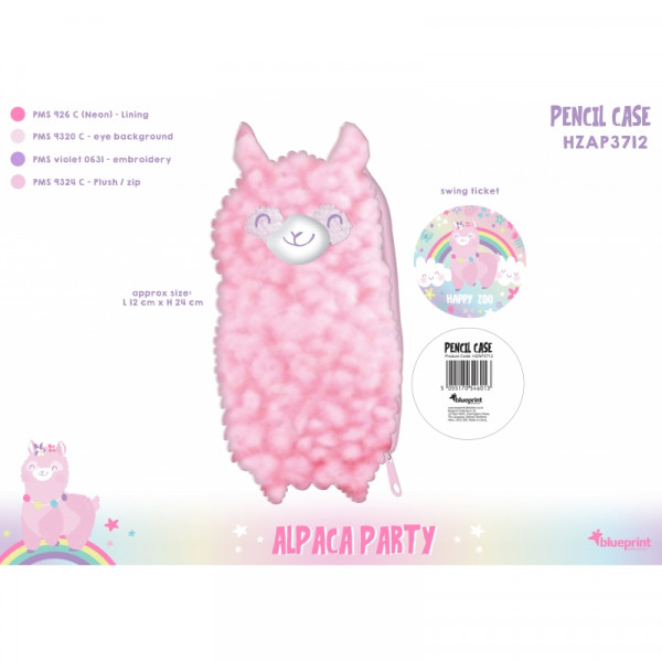Futrola za olovke HAPPY ZOO Alpaca 