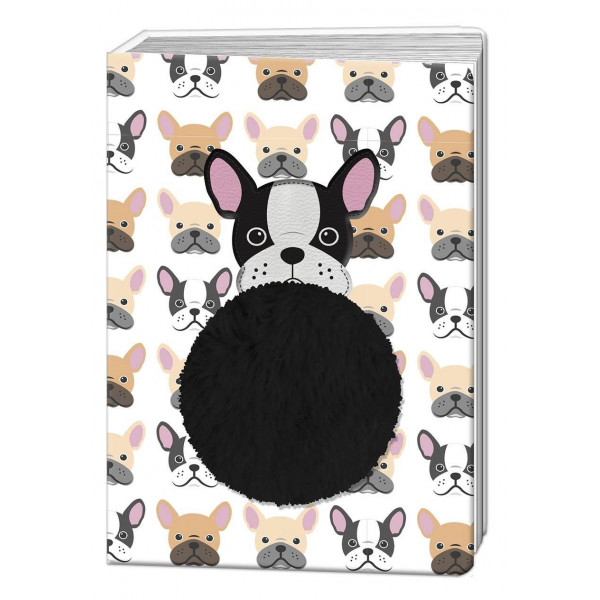 Notes A5 HAPPY ZOO Frenchie Bulldog 