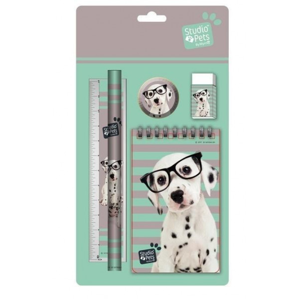 Školski Set 5 PCS STATIONERY SET PETS 