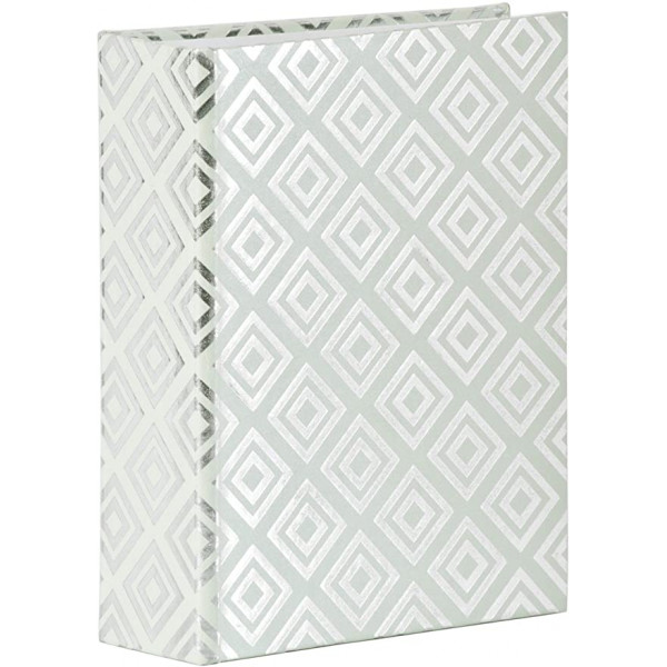 DIAMONDS MINT GREEN SLIP-IN ALBUM 80X 10X15CM/6X4 PHOTOS 