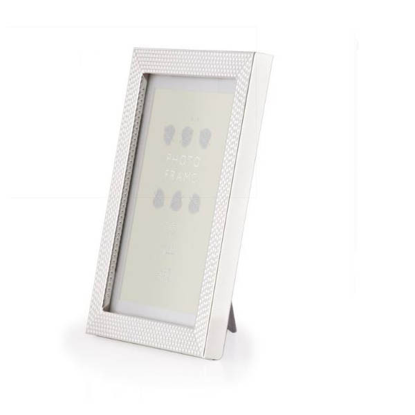 REGENCY SILVER PLATED 20X25CM/10X8 WITH MOUNT FOR 15X20CM/8X6 PHOTO 