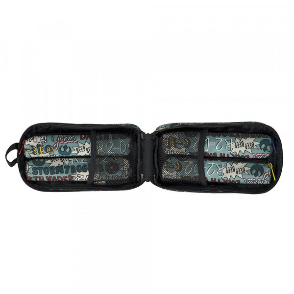Torbica PENCIL CASE-BACKPACK WITH 4 EMPTY PENCIL CASES STAR WARS 
