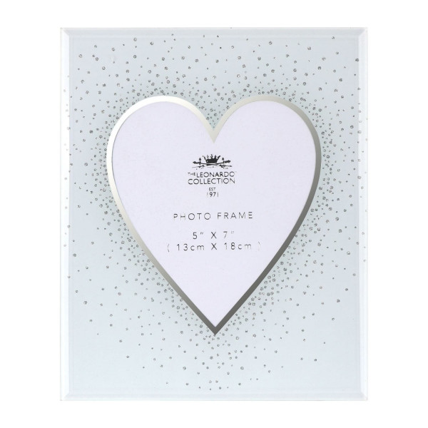 Ram za slike 13x18cm HEART & SILVER 