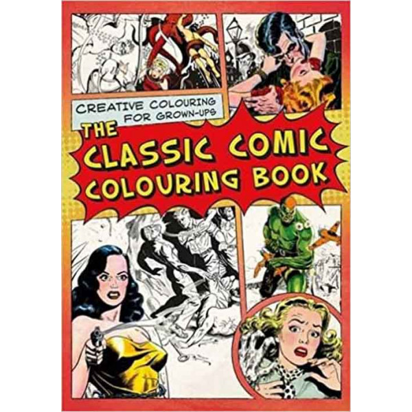 CLASSIC COMIC COLOURING BOOK 