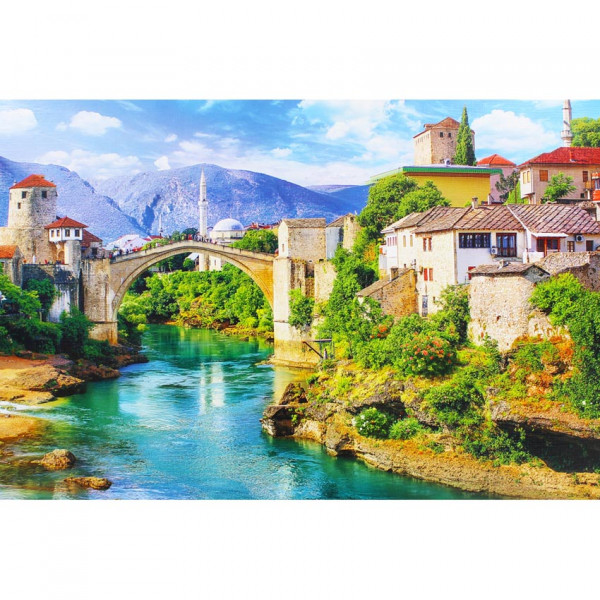 Puzzle TREFL Old Bridge in Mostar 500 