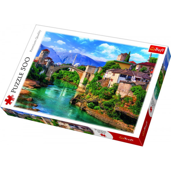 Puzzle TREFL Old Bridge in Mostar 500 