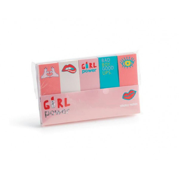 Stikeri PACK OF 5 MINI STICKERS GIRL POWER MR 