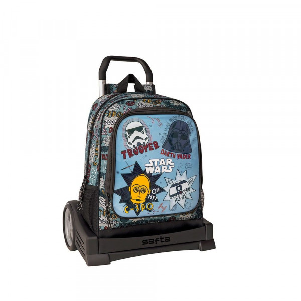 Školski Ranac BACKPACK WITH EVOLUTION TROLLEY STAR WARS ASTRO 