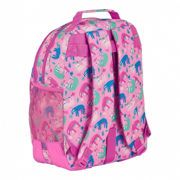 Školski Ranac DOUBLE BACKPACK REINFORCED CORNERS SLOTH 