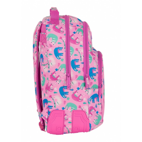 Školski Ranac DOUBLE BACKPACK REINFORCED CORNERS SLOTH 