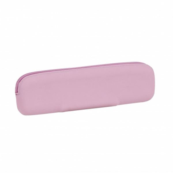 Školska pernica NARROW PENCIL CASES SILICONE PINK 