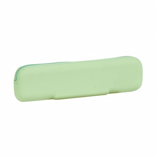 Školska pernica NARROW PENCIL CASES SILICONE GREEN 