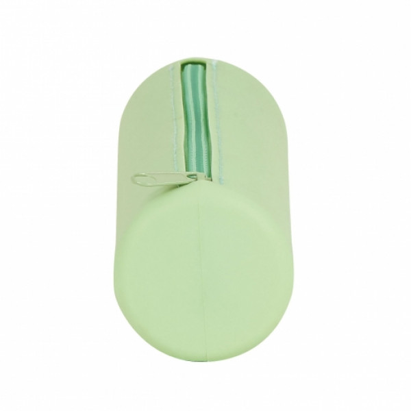 Školska pernica ROUND PENCIL CASES SILICONE GREEN 