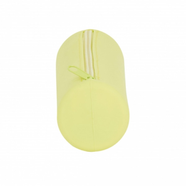 Školska Pernica ROUND PENCIL CASES SILICONE YELLOW 