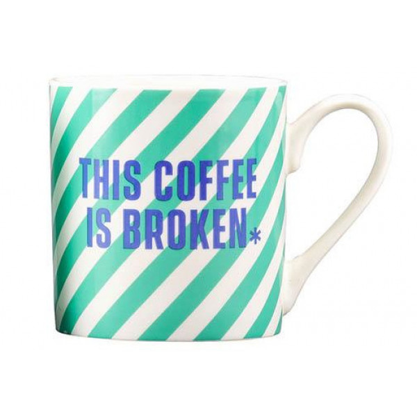 Šolja THIS COFFEE IS BROKEN 