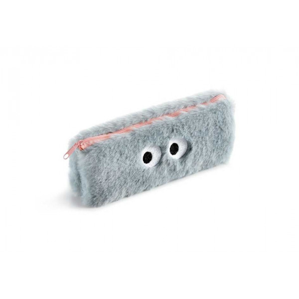 Futrola za olovke BIG EYES FLUFFY Plava 
