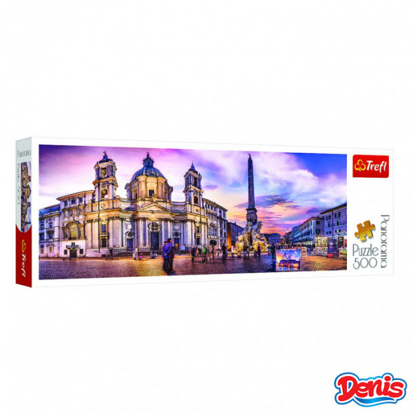 Puzzle TREFL Piazza Navona, Rome 500 