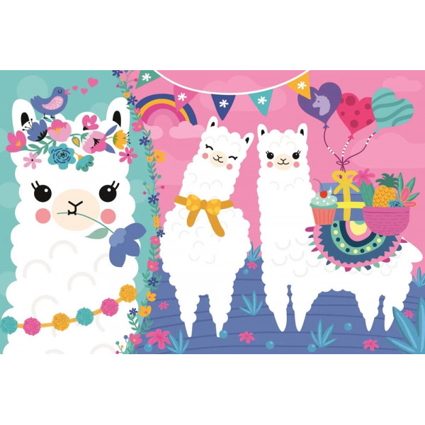 Puzzle HAPPY LLAMAS 100 