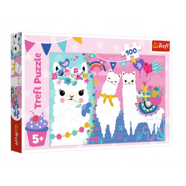 Puzzle HAPPY LLAMAS 100 