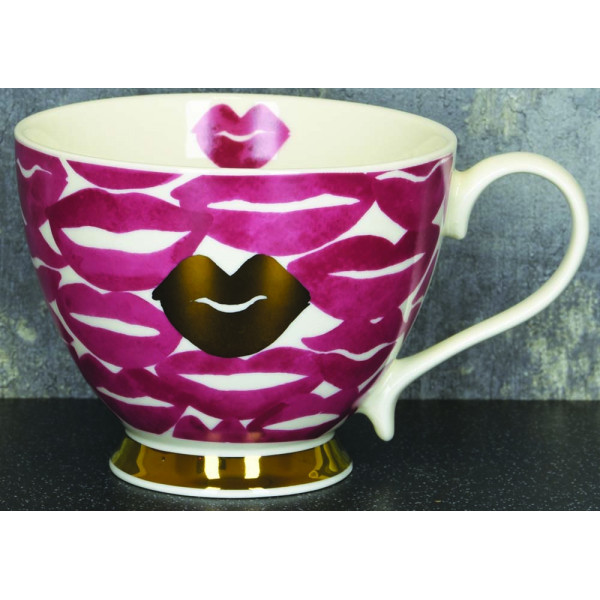 Šolja PINK/GOLDLIPS 