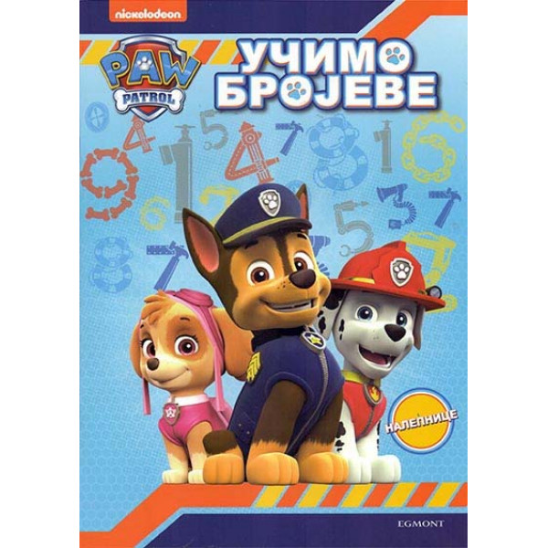 PAW PATROL UČIMO BROJEVE 