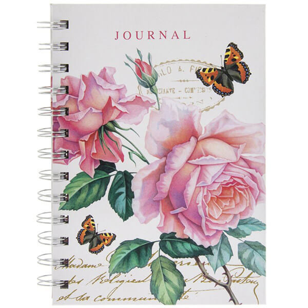 Notes sa spiralom B6 REDOUTE ROSE 