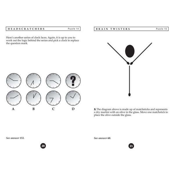 MENSA RIDDLES AND CUNUNDRUMS 