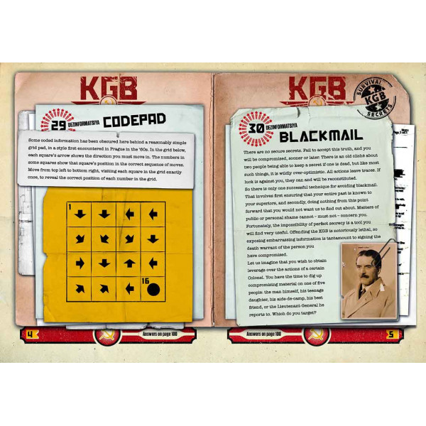 KGB KILLER PUZZLE DOSSIER 