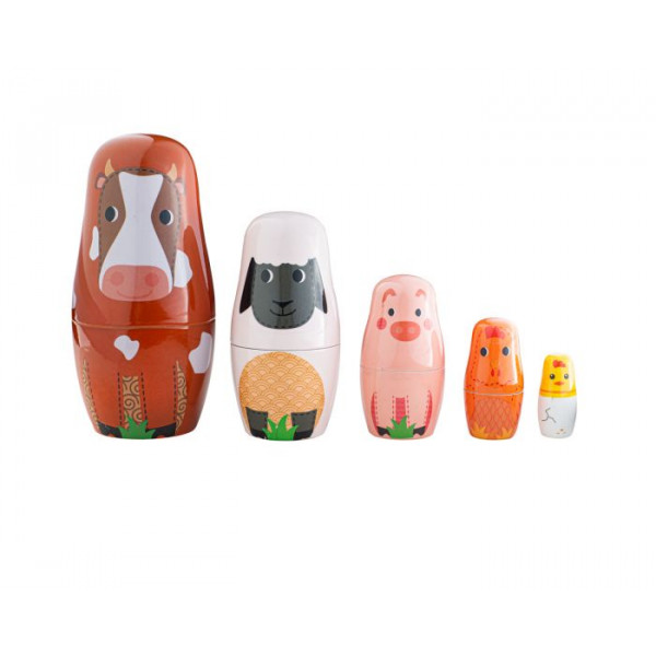 Dečija igračka RUSSIAN DOLLS Farm Animal 