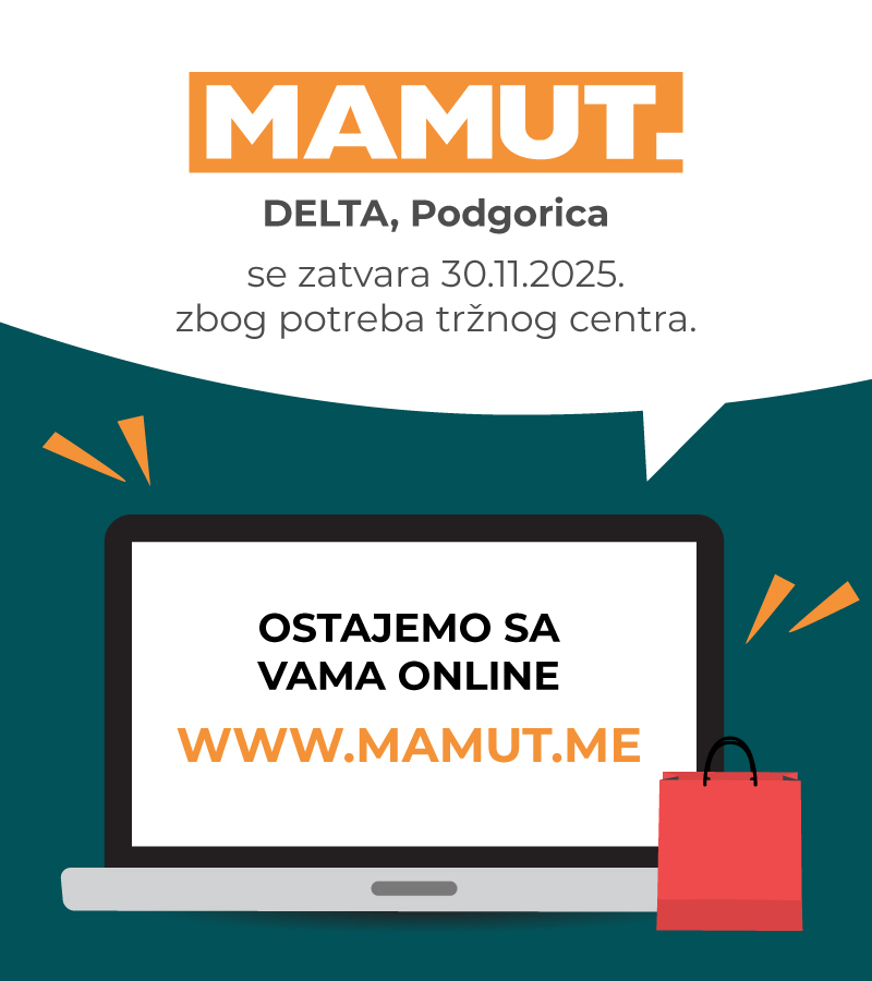 MAMUT OSTAJEMO SA VAMA ONLINE