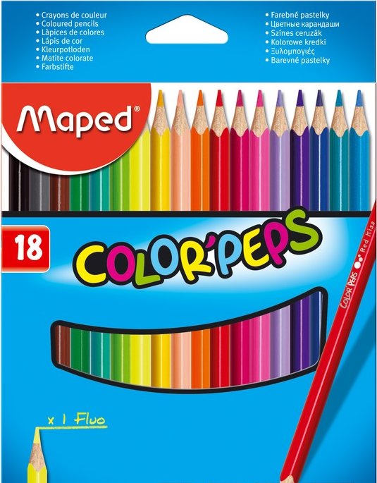 DRVENE BOJICE MAPED Color Peps 18 