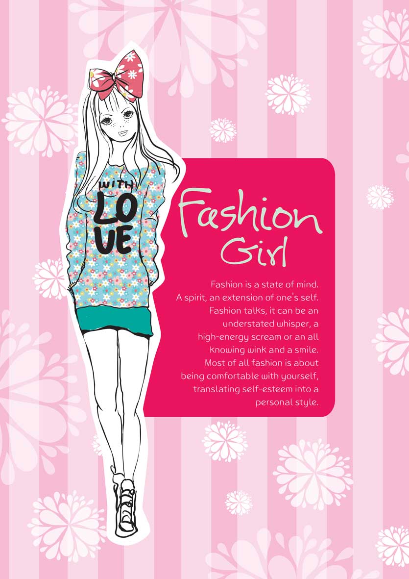 Notes FASHION GIRL PRUGE (M) 