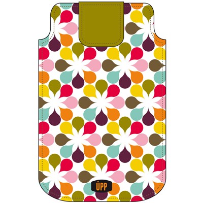 PHONE POUCH GEOMETRIC REPEAT MULTI 