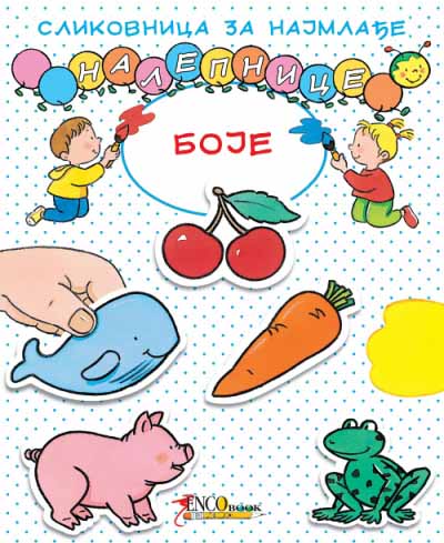 SLIKOVNICA SA TRAJNIM NALEPNICAMA BOJE 