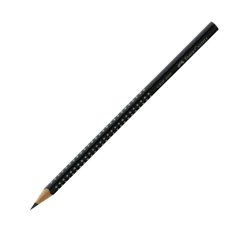 Grafitna olovka (B) GRIP FABER CASTELL CRNA 