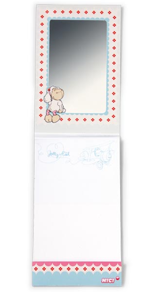 NOTEPAD A6 JOLLY SUE WITH MIRROR FOIL 