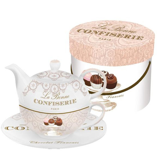 TEA FOR ONE SET GB LA BONNE CONFISERIE 