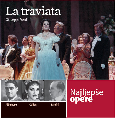 NAJLEPŠE OPERE TRAVIATA PLUS CD 