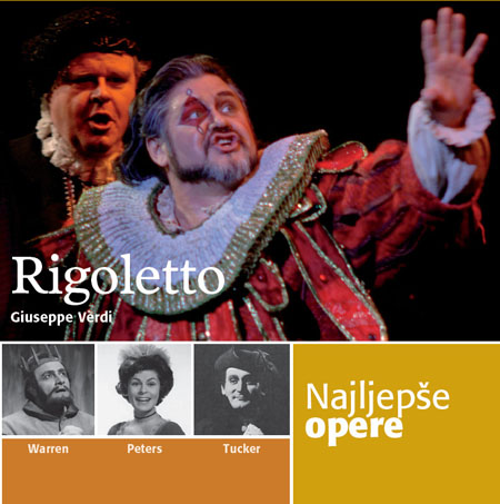 NAJLEPŠE OPERE RIGOLETTO PLUS CD 