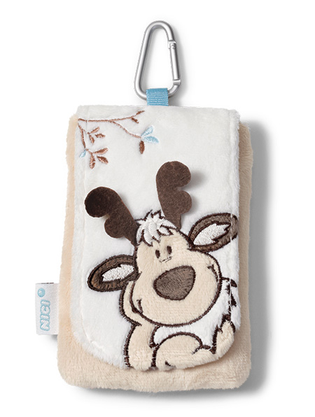 MOBILE PHONE BAG REINDEER PLUSH 