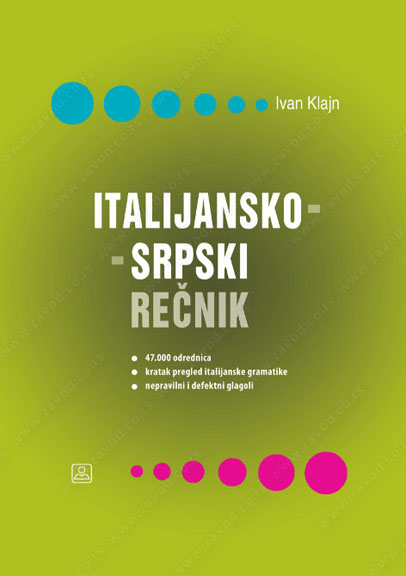 ITALIJANSKO SRPSKI STANDARDNI REČNIK 