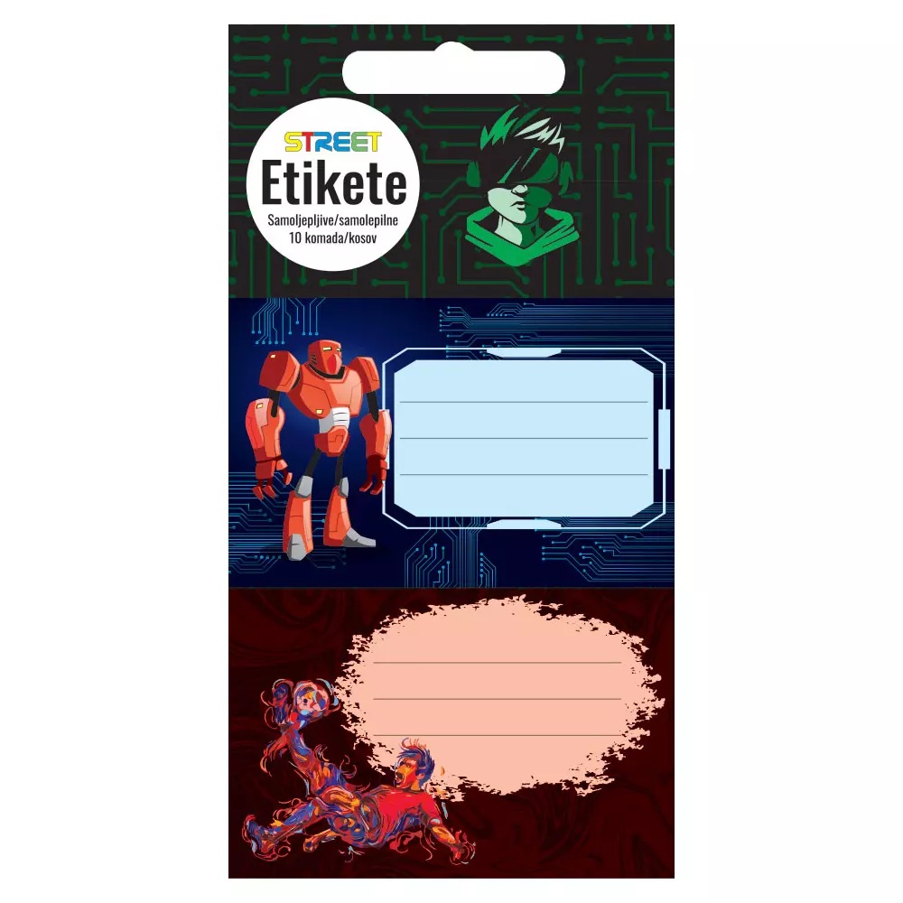 Nalepnice za sveske KIDS BOYS 