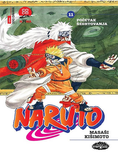 NARUTO 11 Početak šegrtovanja 