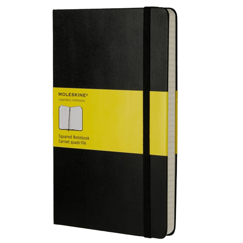 Planer A5 MOLESKINE TP, crni 