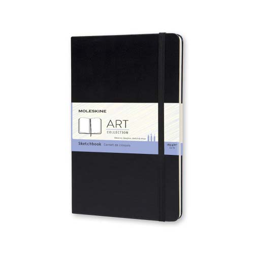 Planer ART MOLESKINE Sketchbook veliki, crni 