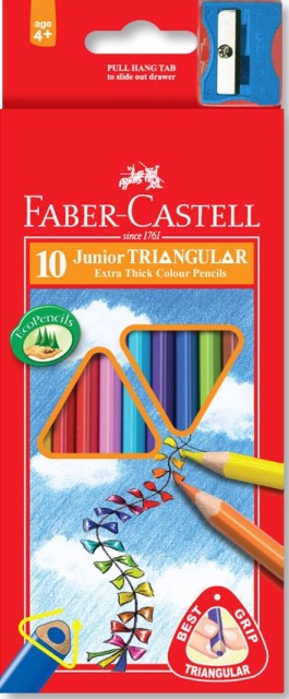 FABER CASTELL drvene bojice 1/10 JUNIOR 