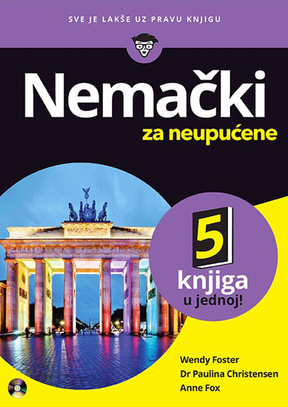 NEMAČKI ZA NEUPUĆENE SA CD 5 knjiga u 1 