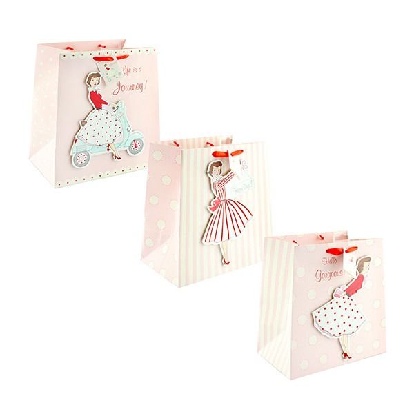 Kesa MRS SMITH GIFT BAG LARGE 3 ASS 