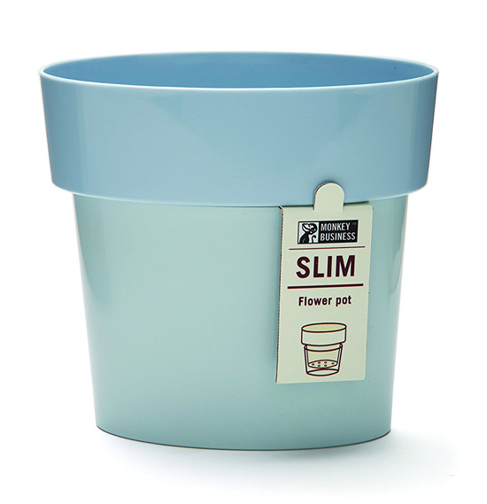 SLIM POT BLUE 