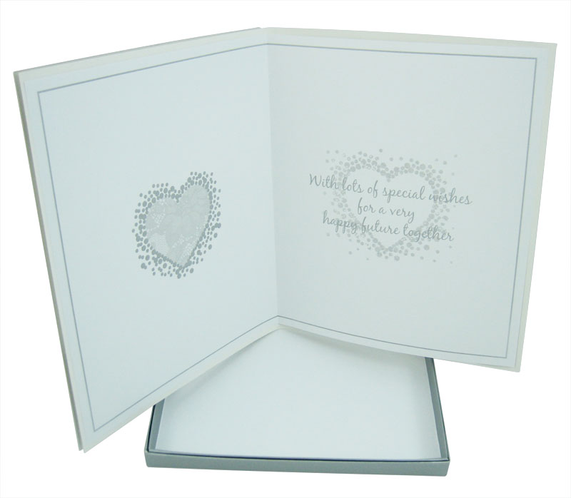 Čestitka za venčanje u ukrasnoj kutiji EVERYDAY WEDDING 25x20 cm 